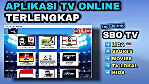 Link Download SBO TV APK Mod ( Aplikasi Live Streaming Bola)