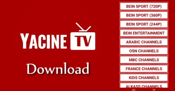 Link Download Yacine TV Mod APK Premium Versi Terbaru 2022