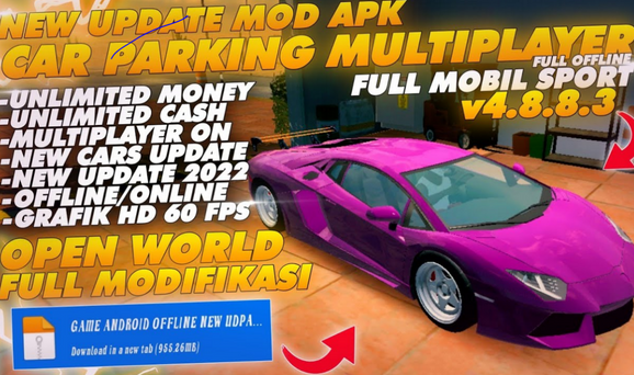 Download Car Parking Multiplayer Mod Apk Unlock All Car Terbaru 2022