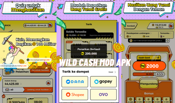 Review Wild Cash Mod Apk