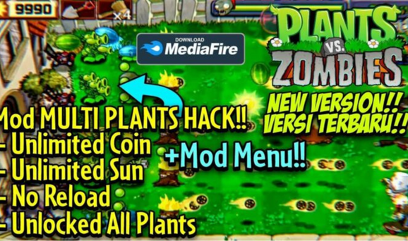 Deretan Fitur Plants Vs Zombies Mod Apk
