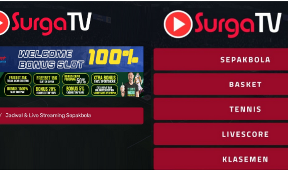 Link Aktif Surga TV Apk Mod Live Streaming Piala Dunia Gratis