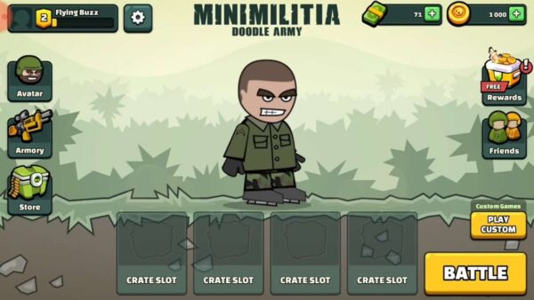 Mode Yang Ada di Game Mini Militia FF Mod Apk