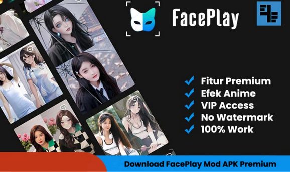 Proses Download FacePlay Mod Apk Unlock Premium Terbaru 2022