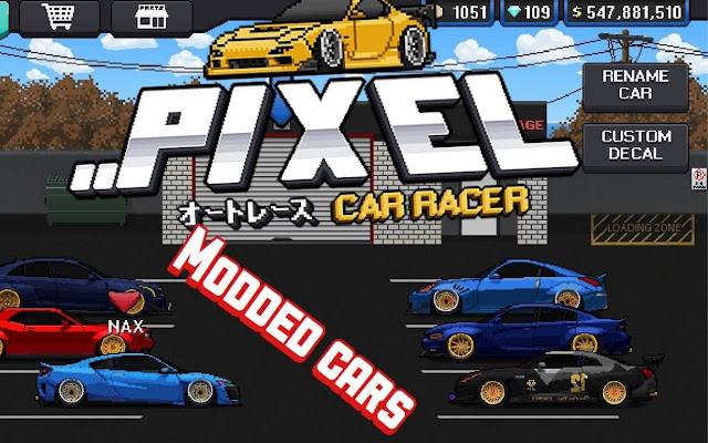 Link Download Pixel Car Racer Mod Apk Unlimited Money & Diamond Terbaru 2022