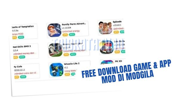 Link Download MODGila Unduh Game & App Mod Versi Terbaru 2023