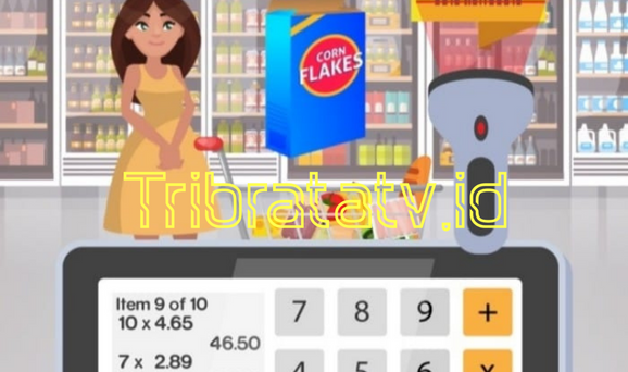 Berbagai Fitur Menarik Supermarket Cashier Simulator Mod Apk