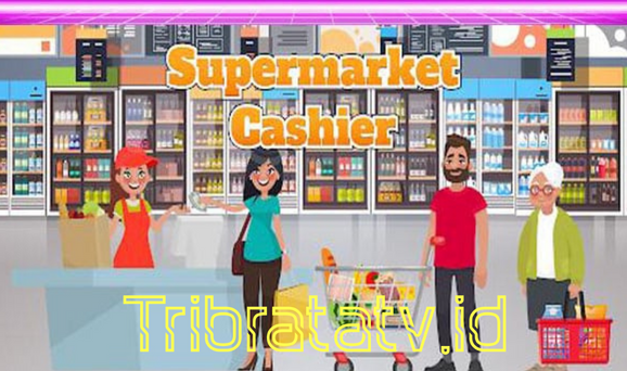 Link Download Supermarket Cashier Simulator Mod Apk (Unlock All) Terbaru 2023